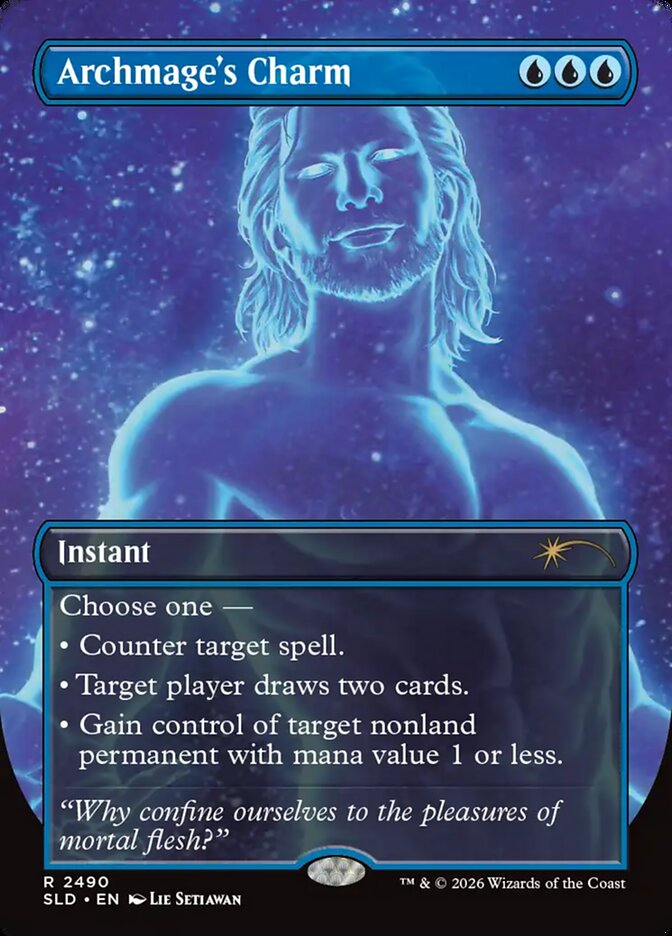 Archmage's Charm 2490 (Secret Lair Drop Series)  - Borderless