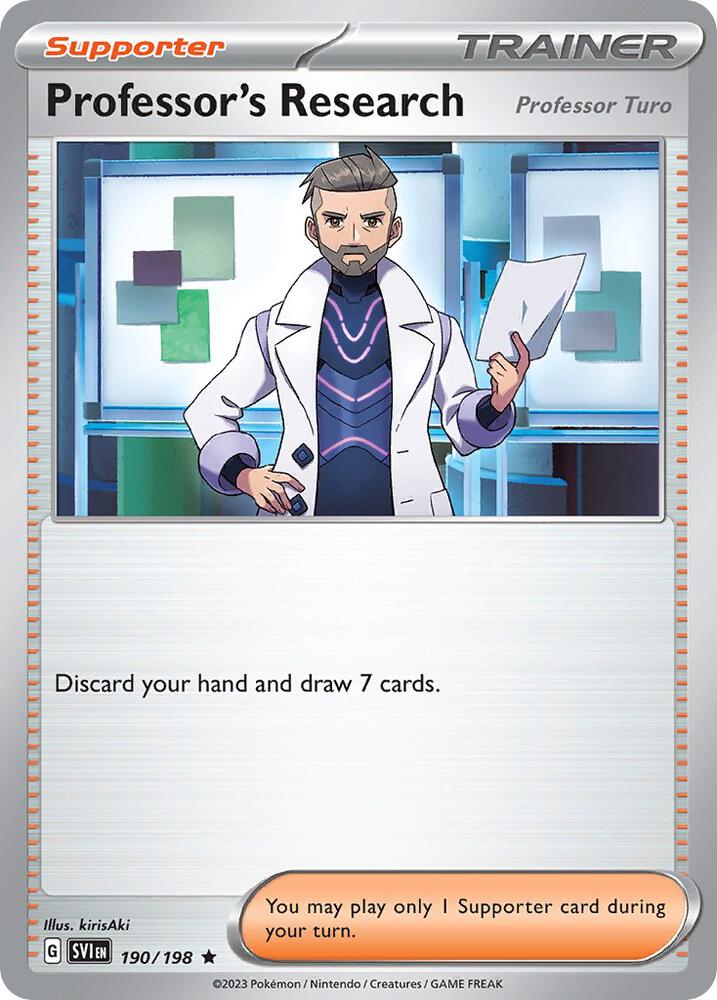 Professors Research 190/198 (Deck Exclusives) 