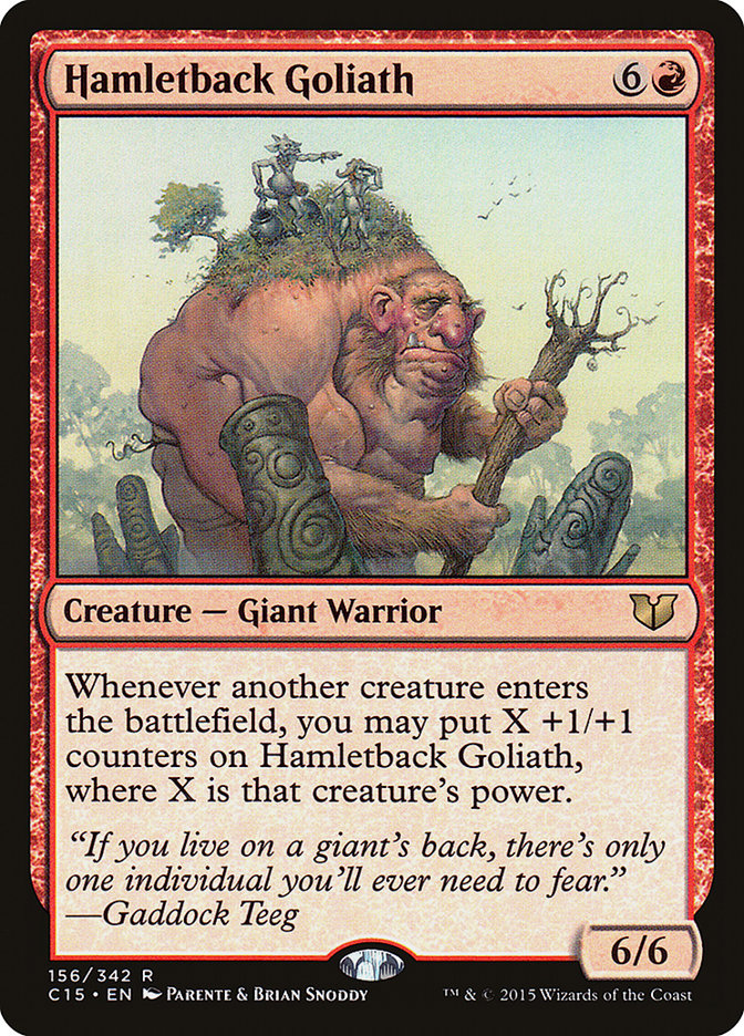 Hamletback Goliath 156/342 (Commander 2015) 