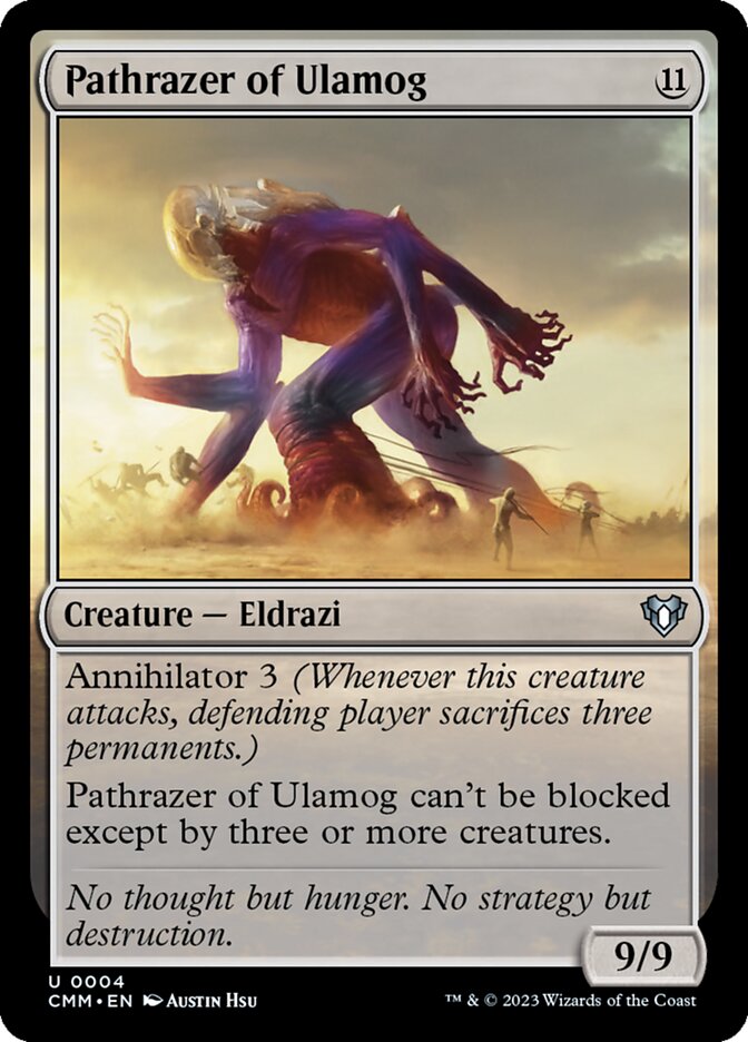 Pathrazer of Ulamog 4 (Commander Masters) 