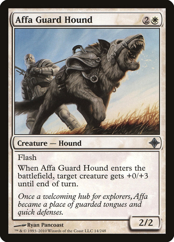 Affa Guard Hound 14/248 (Rise of the Eldrazi)  - Foil