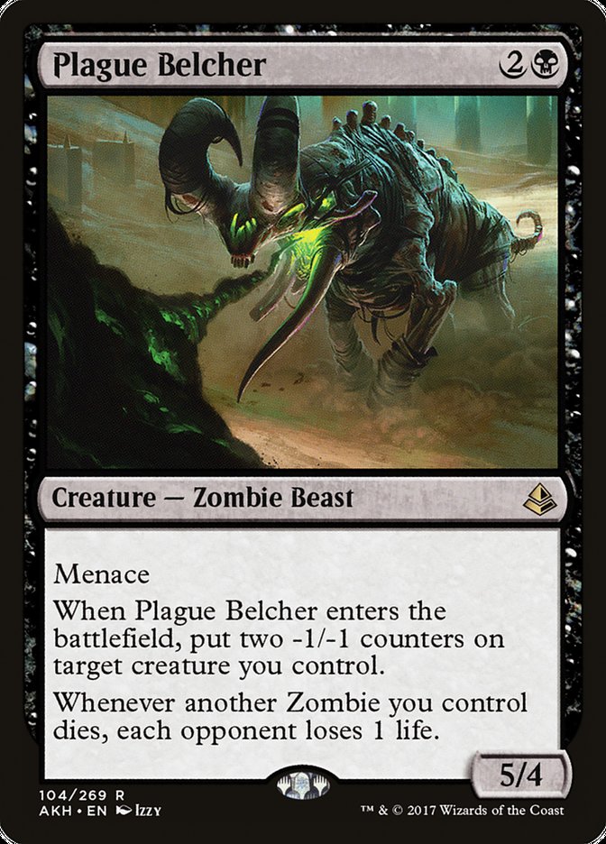 Plague Belcher 104/269 (Amonkhet)  - Foil