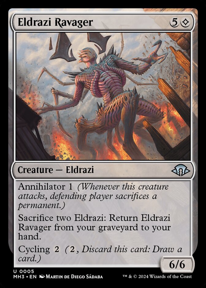 Eldrazi Ravager 5/319 (Modern Horizons 3)  - Foil