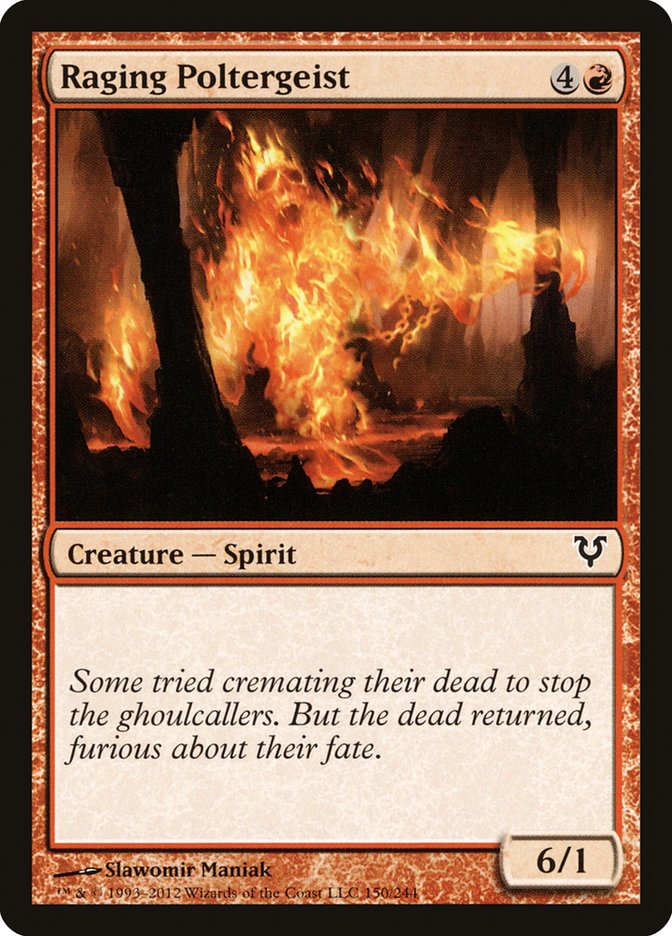 Raging Poltergeist 150/244 (Avacyn Restored)  - Foil