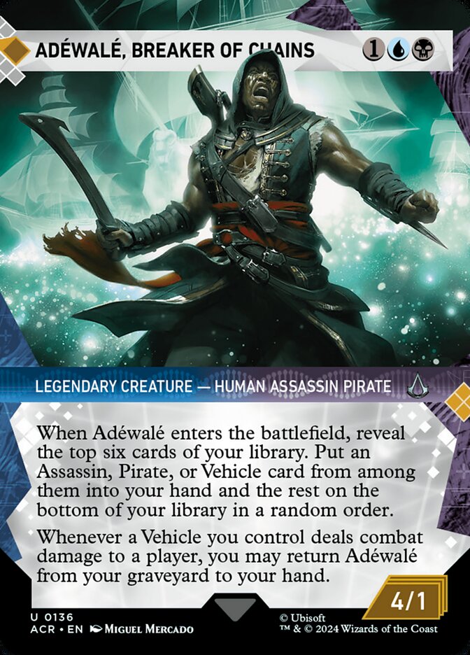 Adéwalé, Breaker of Chains 136 (Universes Beyond: Assassin's Creed) 