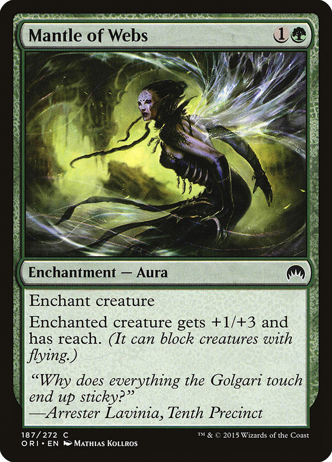 Mantle of Webs 187/272 (Magic Origins) 