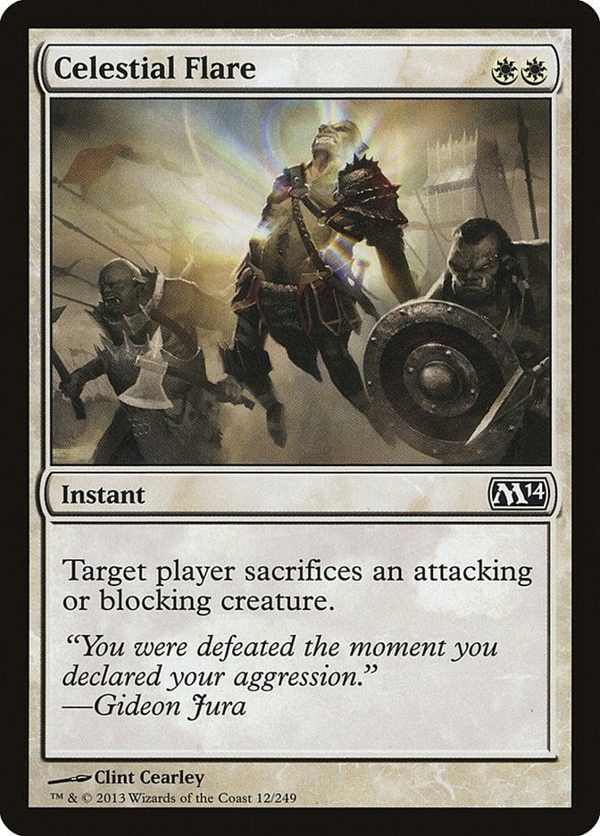 Celestial Flare 12/249 (Magic 2014 (M14)) 