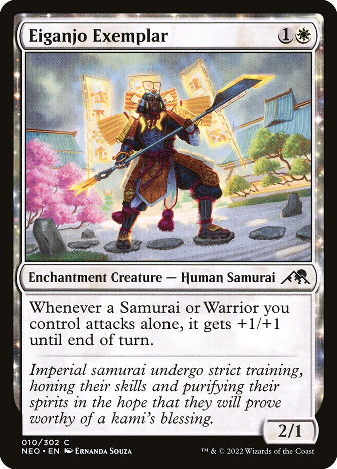 Eiganjo Exemplar 10/302 (Kamigawa: Neon Dynasty) 