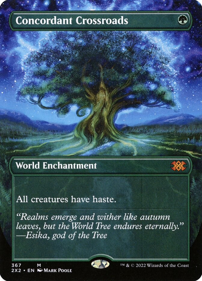Concordant Crossroads 367/331 (Double Masters 2022)  - Borderless