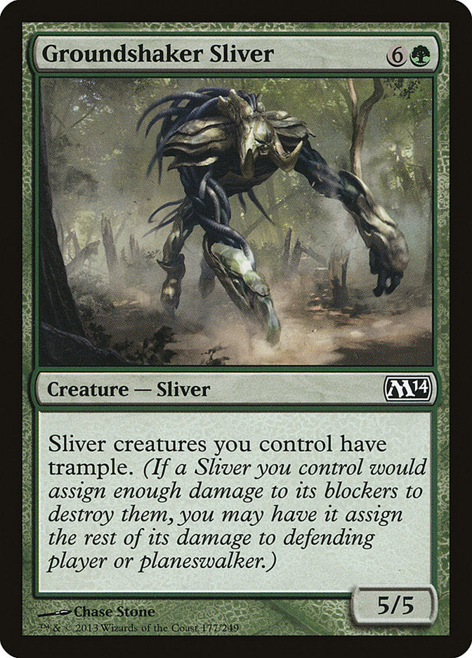 Groundshaker Sliver 177/249 (Magic 2014 (M14)) 