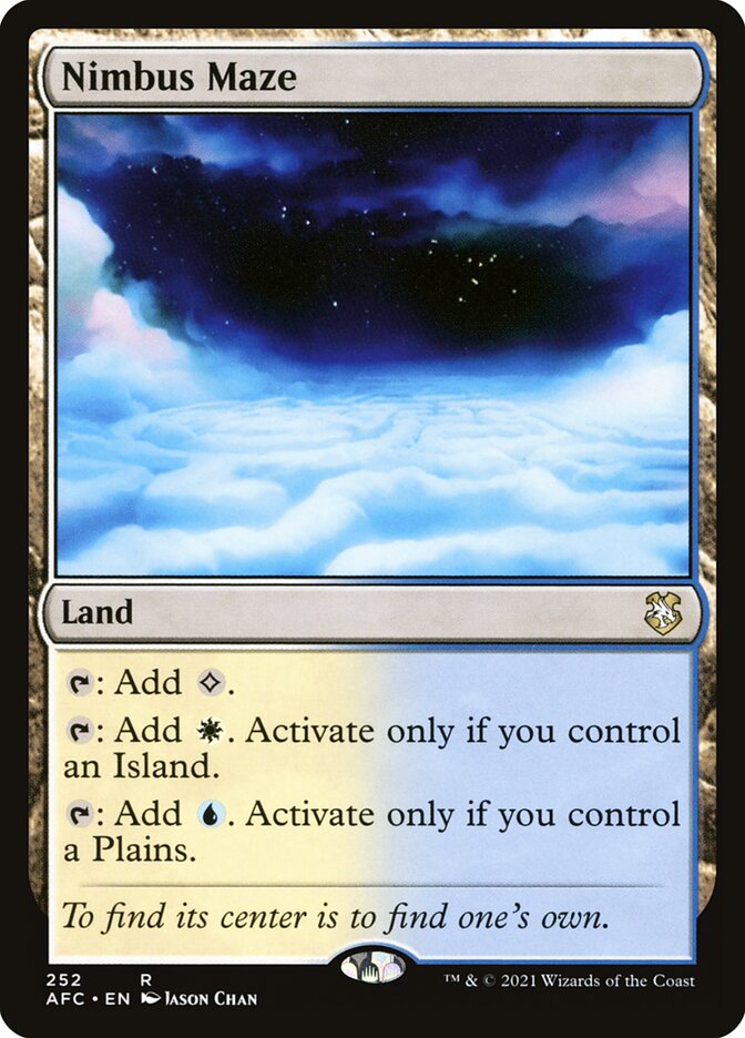 Nimbus Maze 252/62 (Commander: Adventures in the Forgotten Realms) 