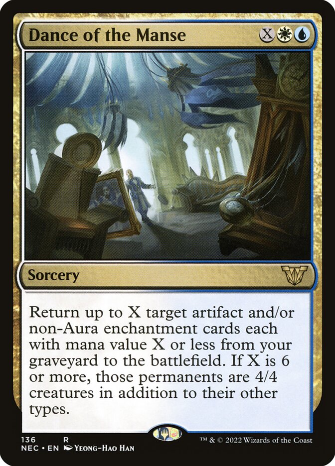 Dance of the Manse 136/38 (Commander: Kamigawa: Neon Dynasty) 