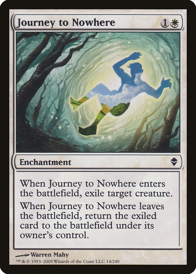 Journey to Nowhere 14/249 (Zendikar) 