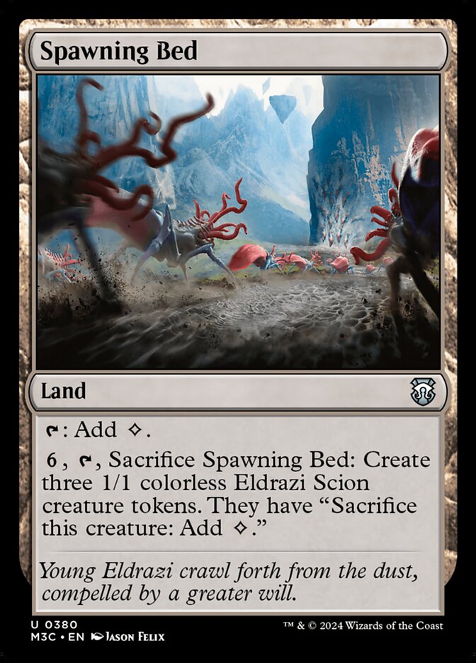 Spawning Bed 380/411 (Commander: Modern Horizons 3) 
