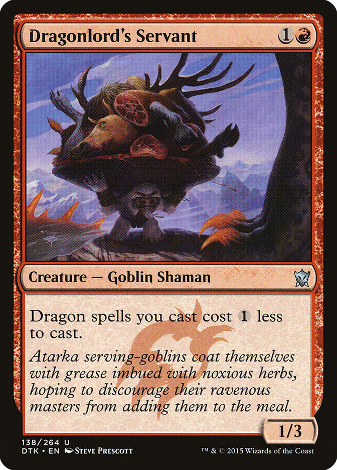 Dragonlord's Servant 138 (Dragons of Tarkir) 