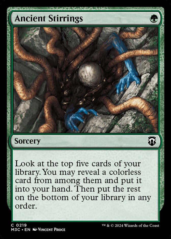 Ancient Stirrings 219/411 (Commander: Modern Horizons 3) 