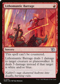 Lithomantic Barrage 152 (March of the Machine) 