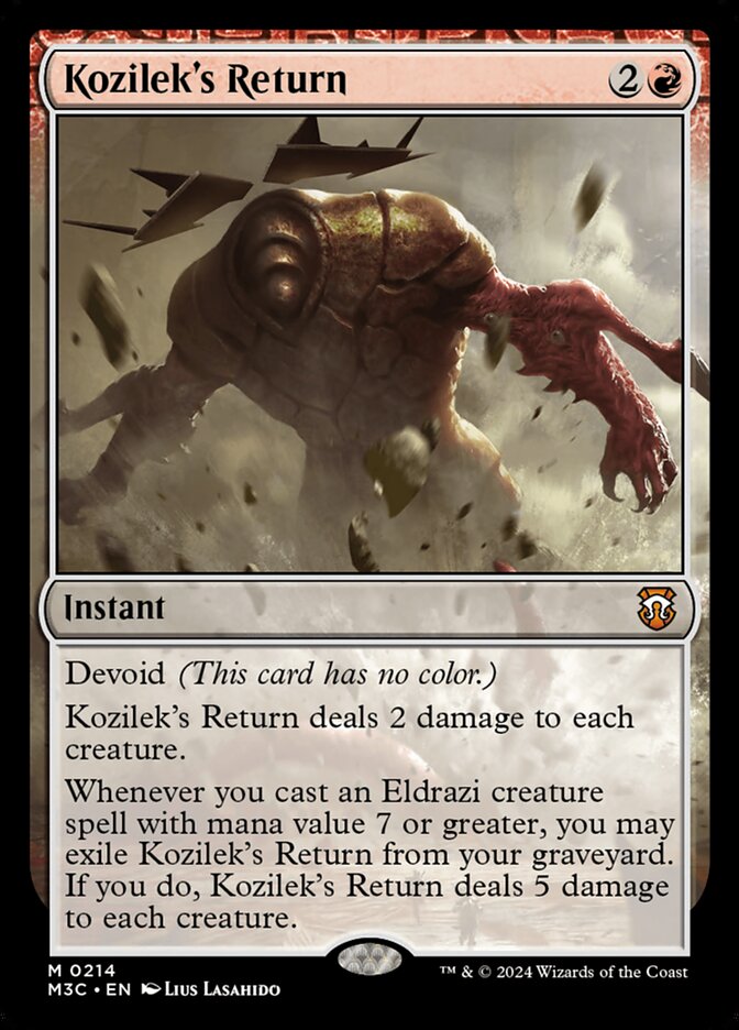 Kozilek's Return 214/411 (Commander: Modern Horizons 3) 