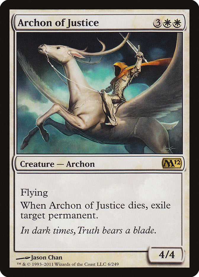 Archon of Justice 6/249 (Magic 2012 (M12)) 