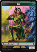 Elf Kithkin 0007 Double Sided Token 4 // 7 (Lorwyn Eclipsed)  - Foil