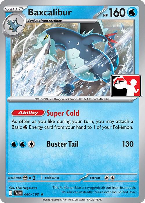 Baxcalibur Series 4/5 060/193 (Prize Pack Series Cards) 