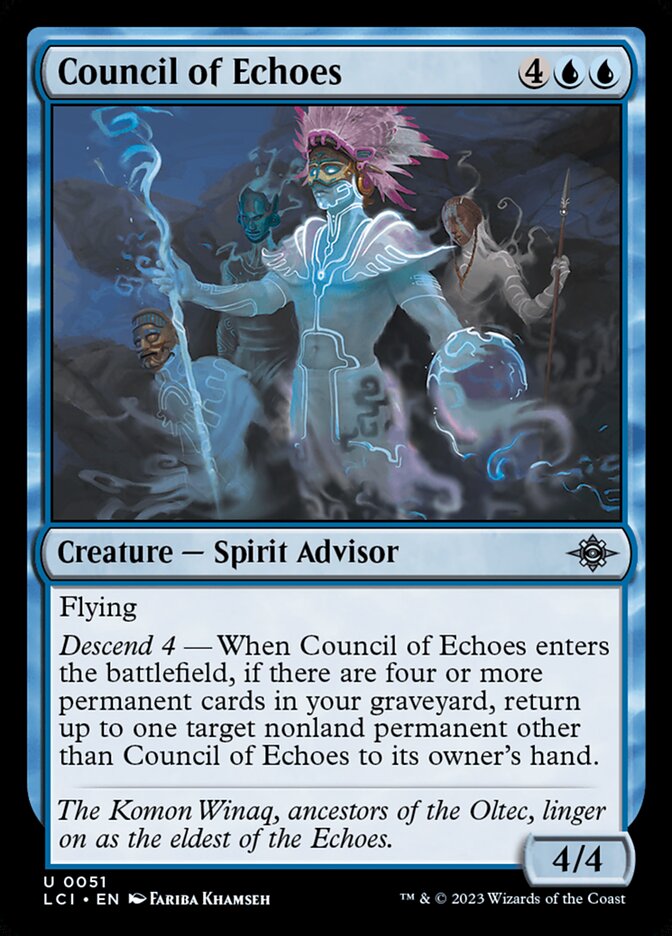 Council of Echoes 51/291 (The Lost Caverns of Ixalan)  - Foil