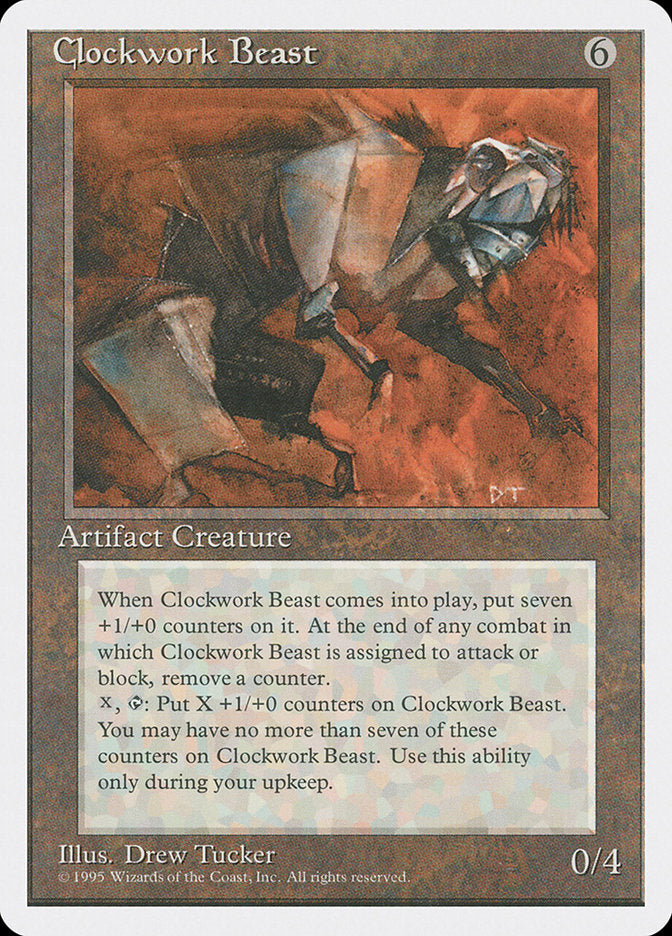 Clockwork Beast 307/378 (Fourth Edition) 