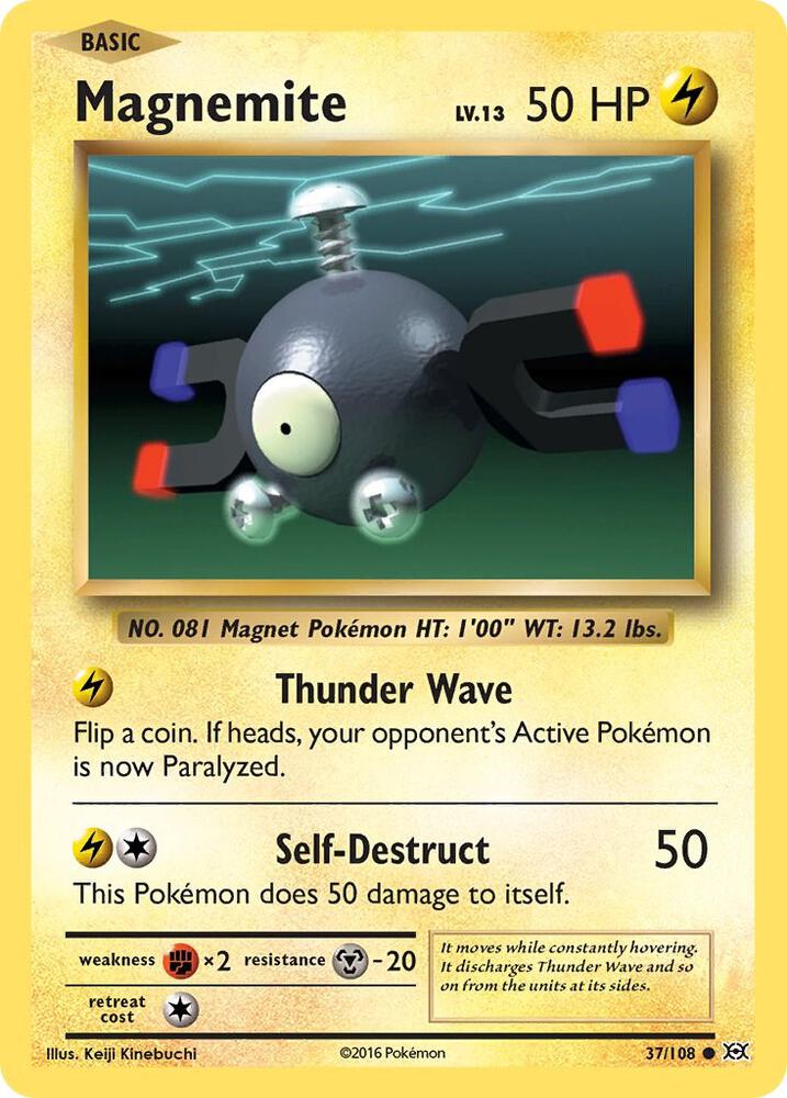 Magnemite 37/108 (XY - Evolutions) 