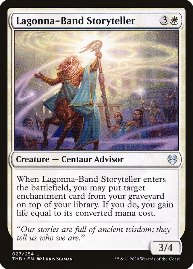 Lagonna-Band Storyteller 27/254 (Theros Beyond Death)  - Foil