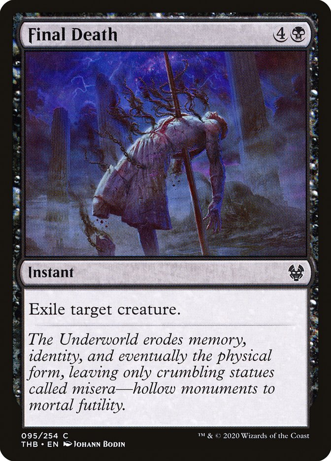 Final Death 95 (Theros Beyond Death)  - Foil