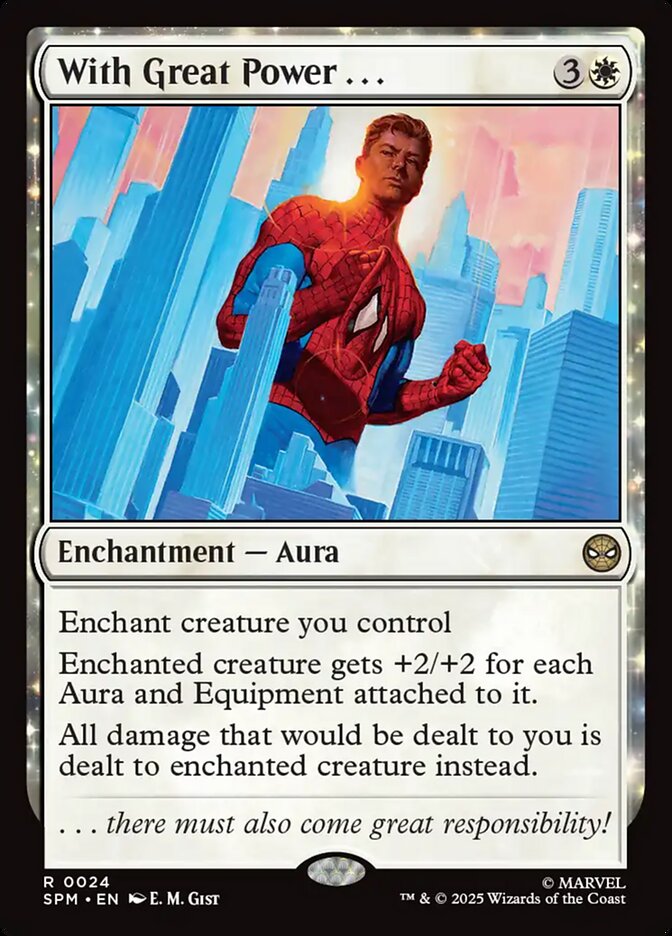 With Great Power 24 (Marvel's Spider-Man)  - Foil