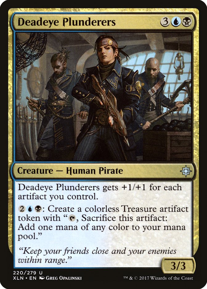 Deadeye Plunderers 220 (Ixalan) 