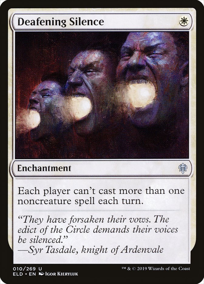 Deafening Silence 10 (Throne of Eldraine) 