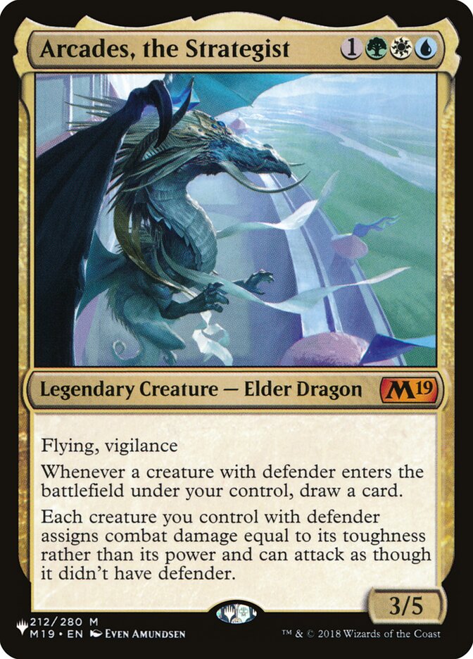 Arcades the Strategist 212/280 (The List Reprints) 