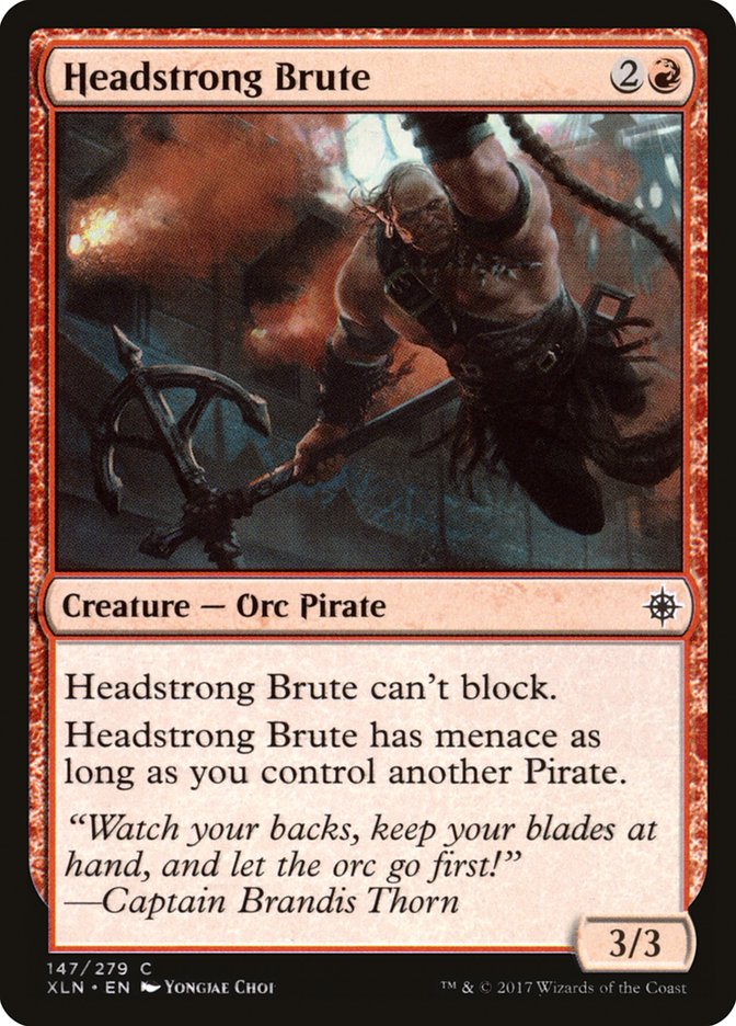 Headstrong Brute 147/279 (Ixalan)  - Foil