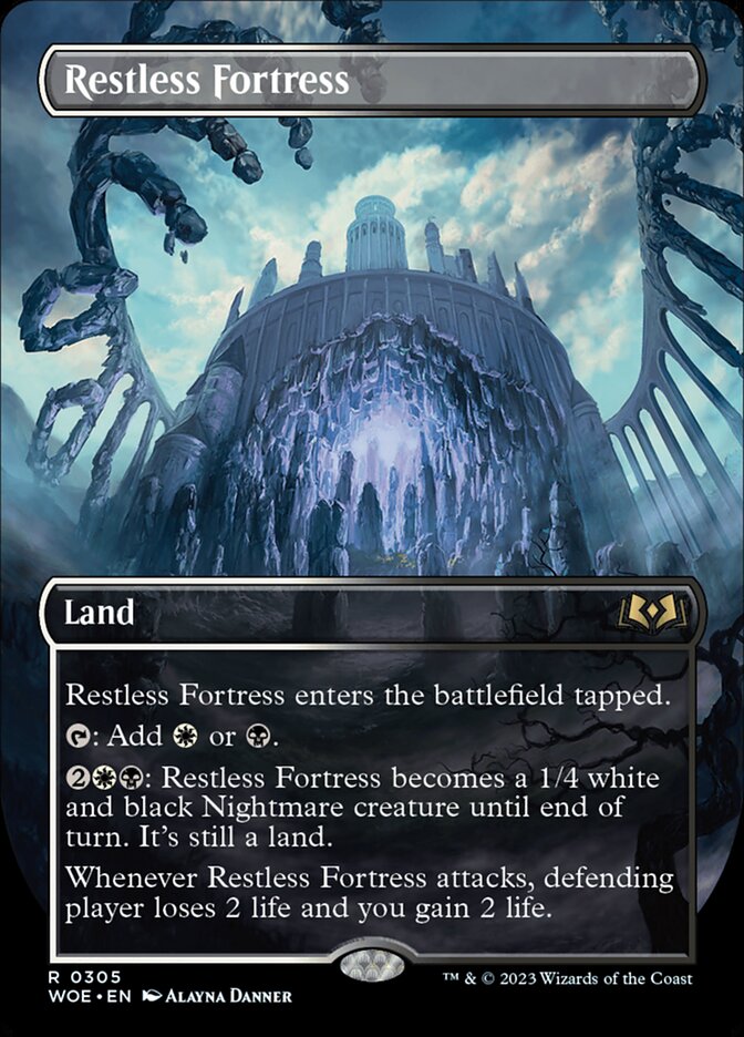 Restless Fortress 305/276 (Wilds of Eldraine)  - Borderless