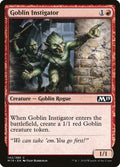 Goblin Instigator 142 (Core Set 2019)  - Foil