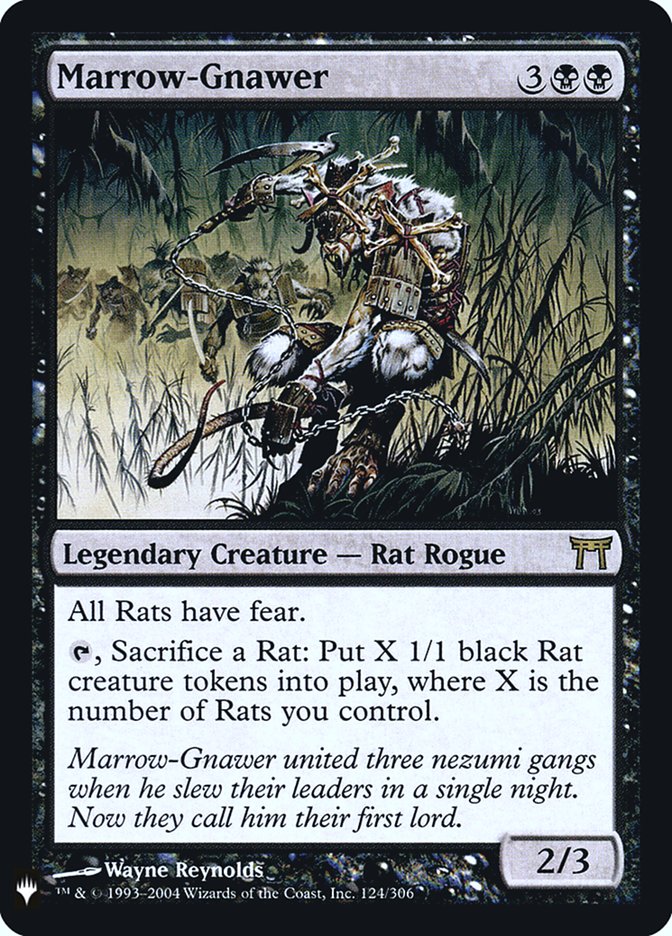 Marrow Gnawer 124 (The List Reprints)  - Foil