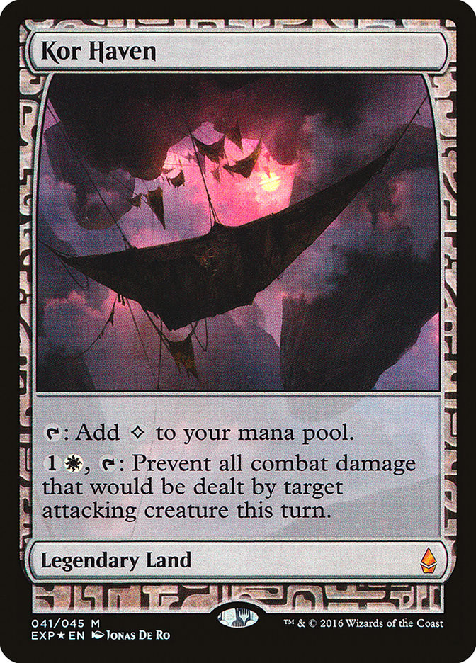 Kor Haven 41/45 (Zendikar Expeditions)  - Foil