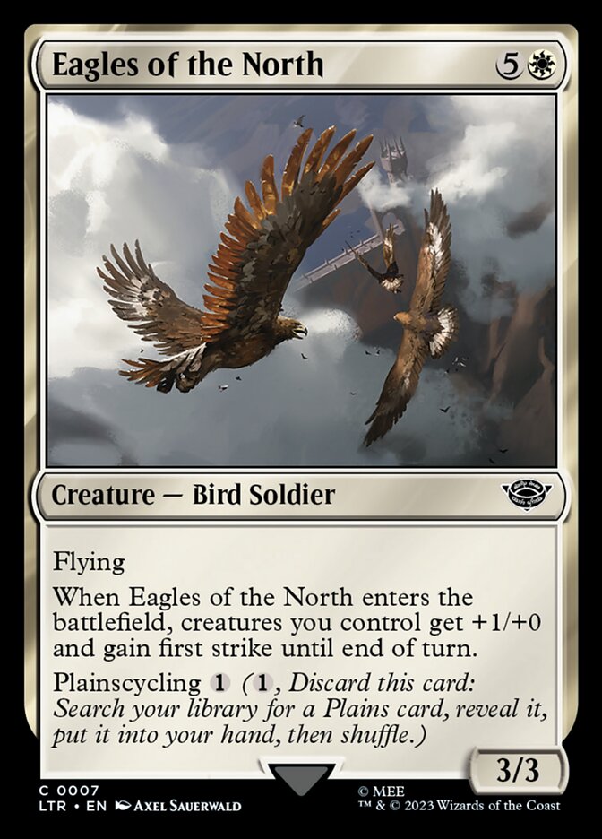 Eagles of the North 7 (Universes Beyond: The Lord of the Rings: Tales of Middle-earth)  - Foil