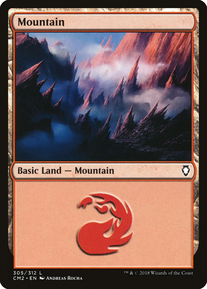 Mountain 305/312 (Commander Anthology Volume II) 