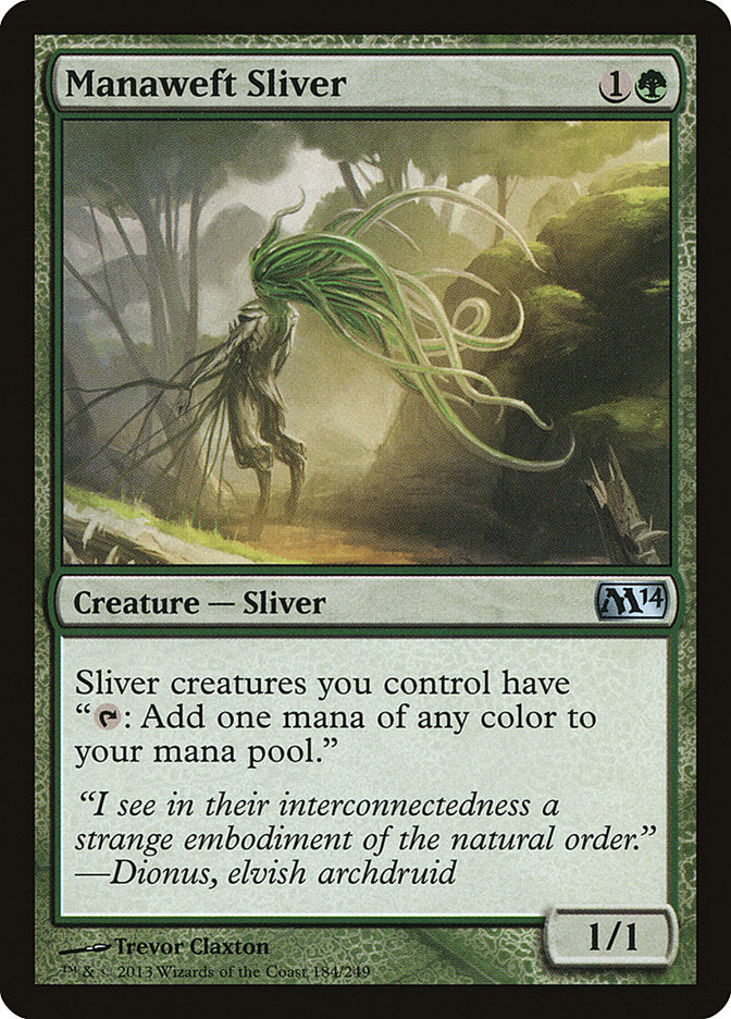 Manaweft Sliver 184 (Magic 2014 (M14)) 