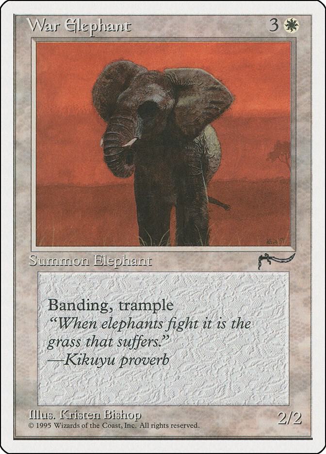 War Elephant 13/125 (Chronicles) 