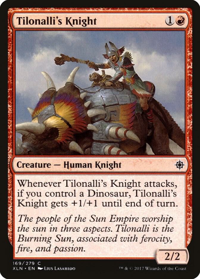 Tilonalli's Knight 169/279 (Ixalan)  - Foil