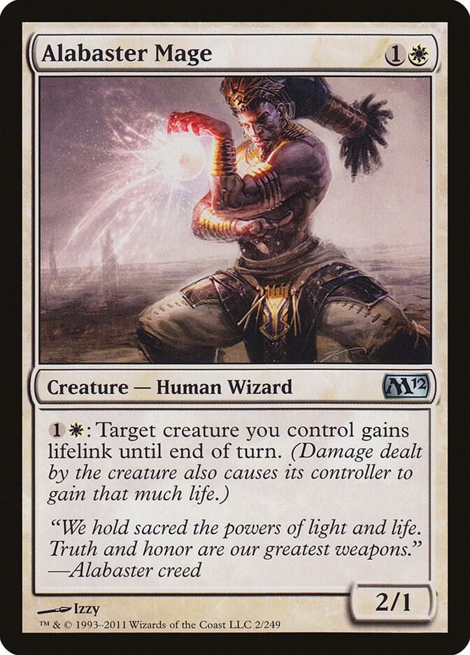 Alabaster Mage 2/249 (Magic 2012 (M12)) 