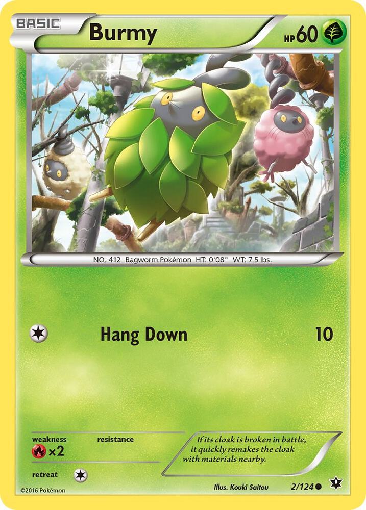 Burmy 2/124 (XY - Fates Collide) 