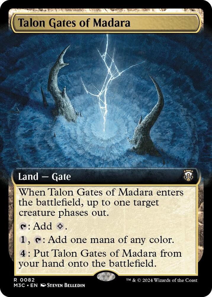 Talon Gates of Madara 82/411 (Commander: Modern Horizons 3)  - Extended Art Ripple Foil