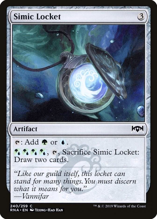 Simic Locket 240 (Ravnica Allegiance) 