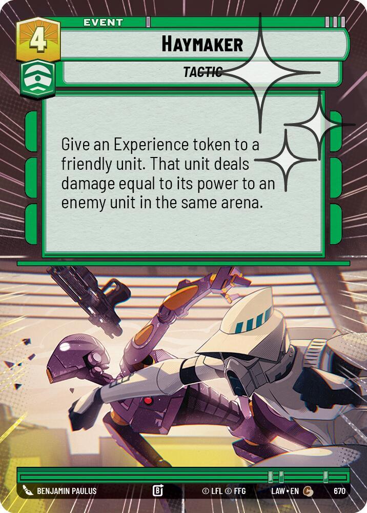 Haymaker Hyperspace Foil 670 (A Lawless Time)  - Foil