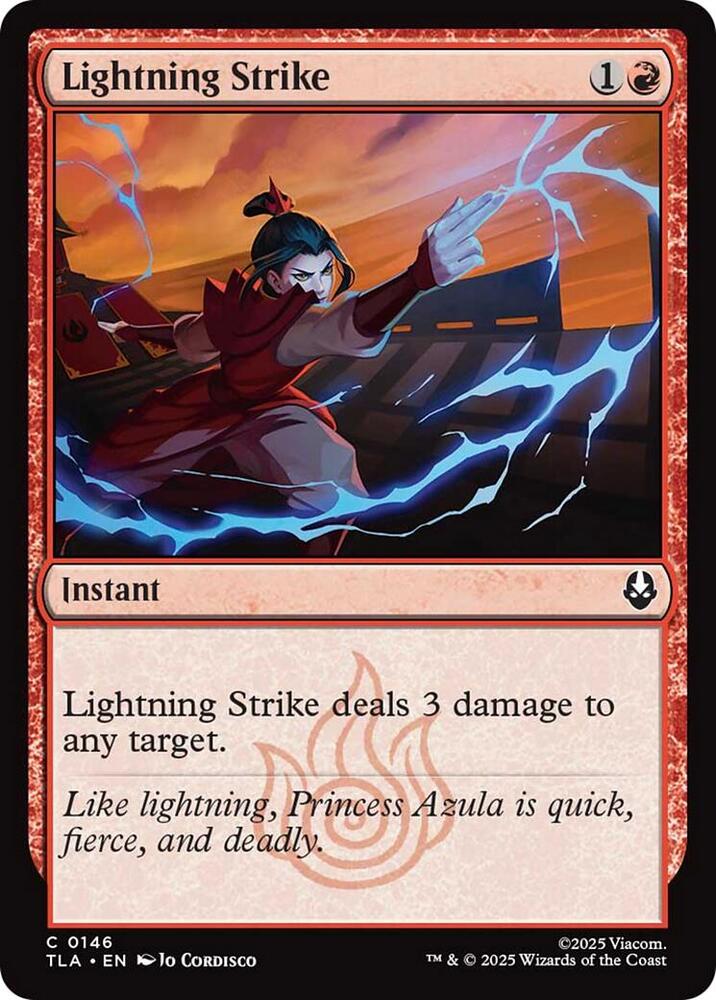 Lightning Strike 146 (Avatar: The Last Airbender)  - Foil